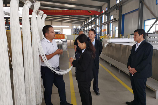 陜西航天建設(shè)集團(tuán)有限公司總經(jīng)理、黨委副書記謝明娟率隊(duì)赴遼寧一諾環(huán)保產(chǎn)業(yè)集團(tuán)開展考察調(diào)研工作