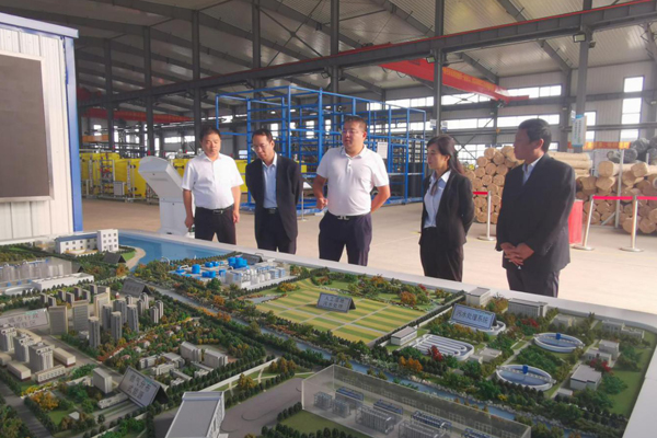 陜西航天建設(shè)集團(tuán)有限公司總經(jīng)理、黨委副書記謝明娟率隊(duì)赴遼寧一諾環(huán)保產(chǎn)業(yè)集團(tuán)開展考察調(diào)研工作